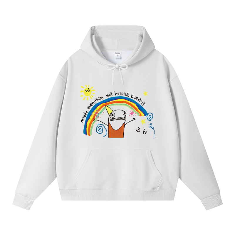 Tokyocanvas Hyperbole And A Half Fleece Lined Hoodie