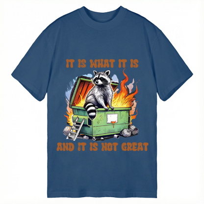 Tokyocanvas It is What Not Great Raccoon Meme Classic T-Shirt