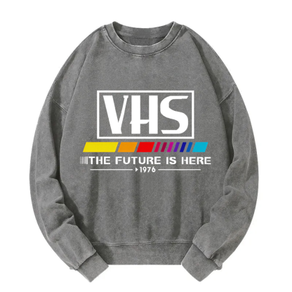 Tokyocanvas VHS 1976 Vintage Washed Sweatshirt