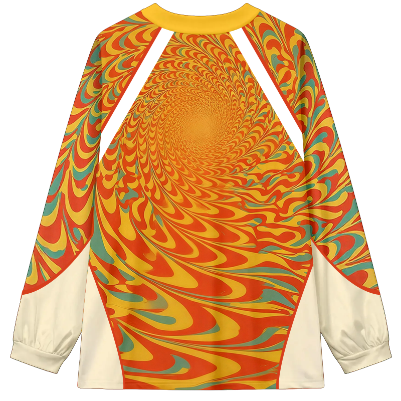 Tokyocanvas The Sun Long Sleeve Graphic Print T-Shirt