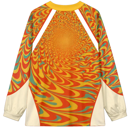 Tokyocanvas The Sun Long Sleeve Graphic Print T-Shirt