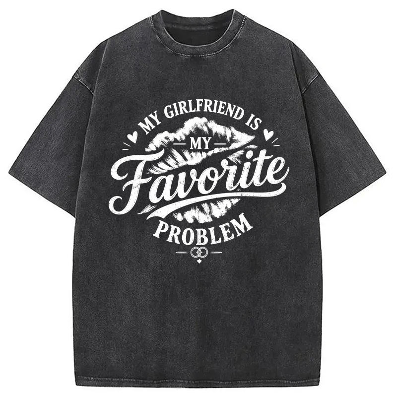 Tokyocanvas Favorite Problem Washed T-Shirt