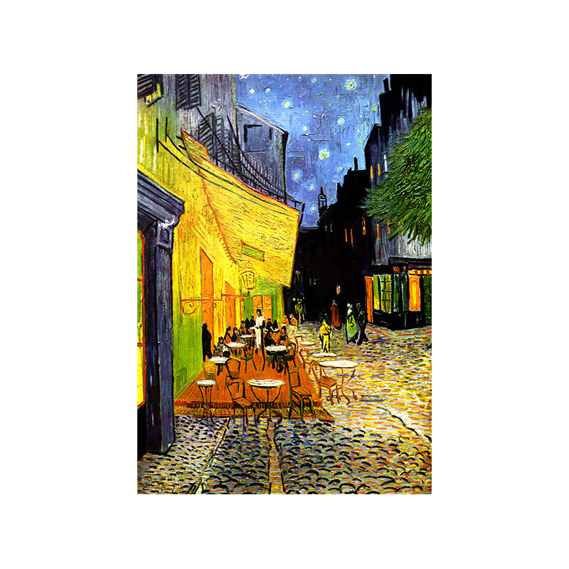 Tokyocanvas Vincent Cafe Terrace at Night Print