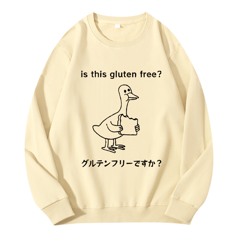 Tokyocanvas Avoid Gluten Product Classic Sweatshirt