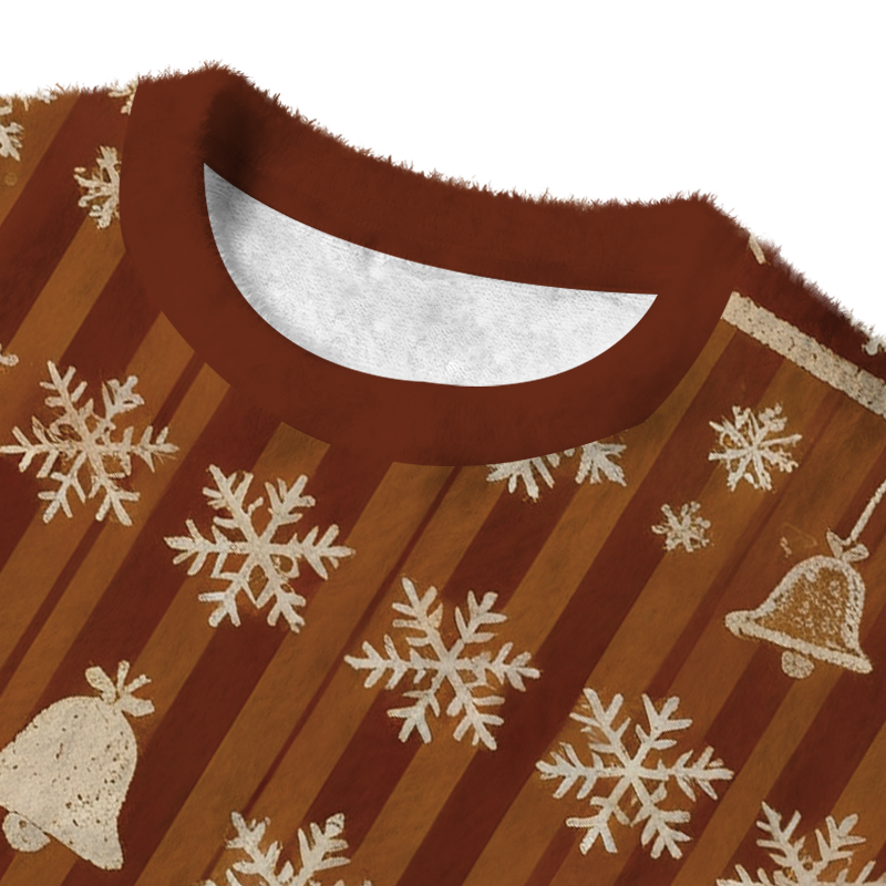 Tokyocanvas Mi Bomboclat Fish Fuzzy Christmas Ugly Sweatshirt