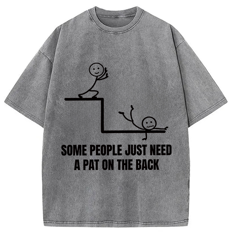 Tokyocanvas Funny Husband Meme Washed T-Shirt