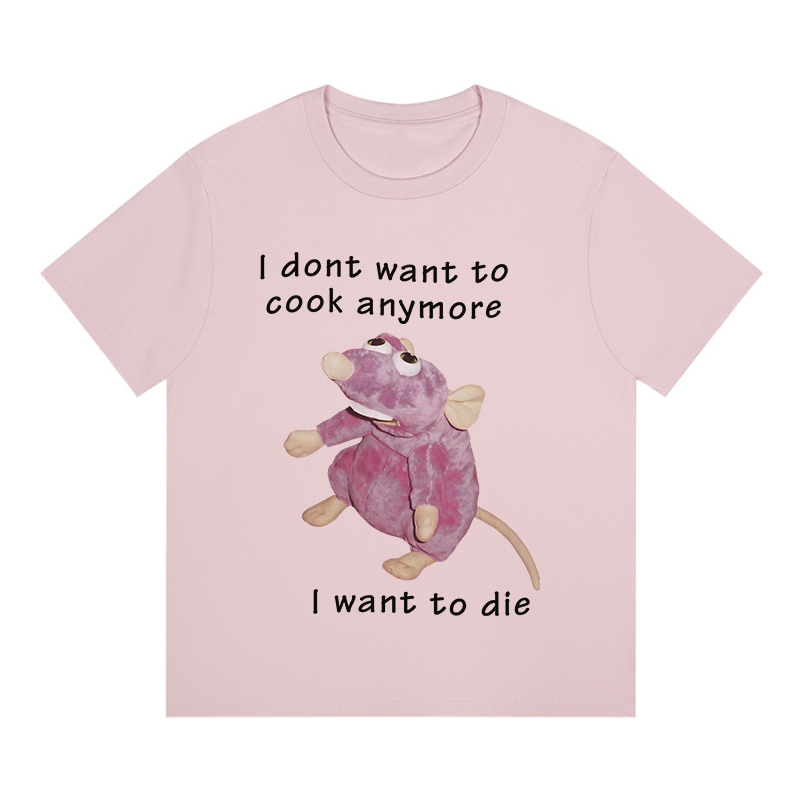 Tokyocanvas I Don't Want To Cook Anymore Boxy T-shirt