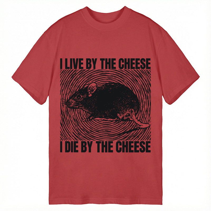 Tokyocanvas I Live By The Cheese Rat Classic T-Shirt