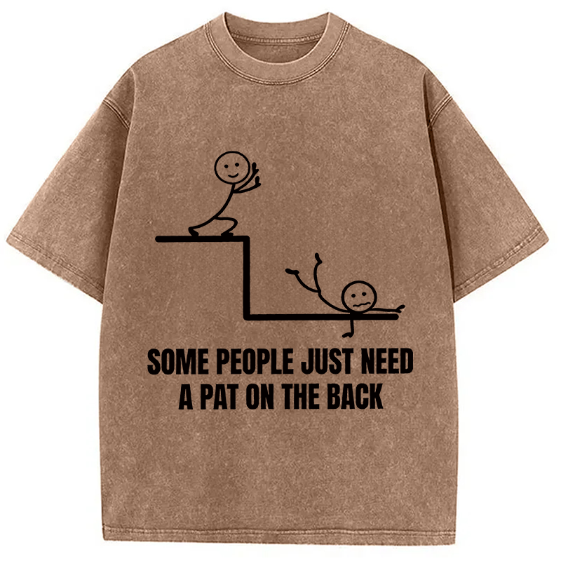 Tokyocanvas Funny Husband Meme Washed T-Shirt