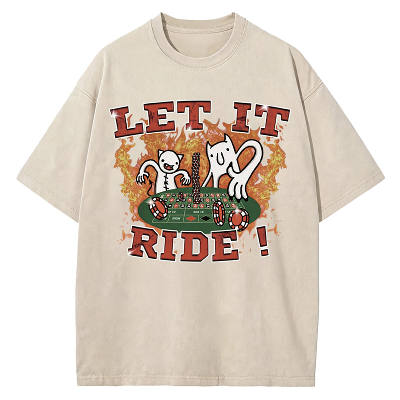 Tokyocanvas Let It Ride Washed T-Shirt