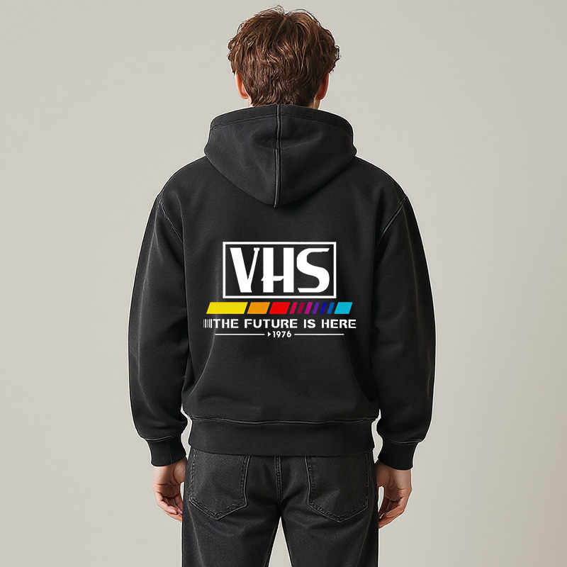 Tokyocanvas VHS 1976 Vintage Washed Zip Hoodie