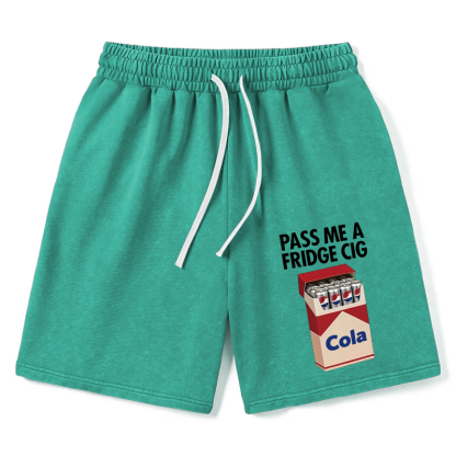 Tokyocanvas I Need A Diet Pepsi Washed Short