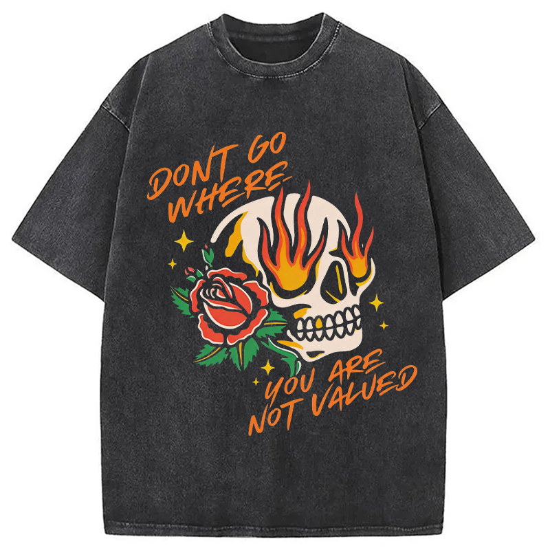 Tokyocanvas Know Your Worth Washed T-Shirt