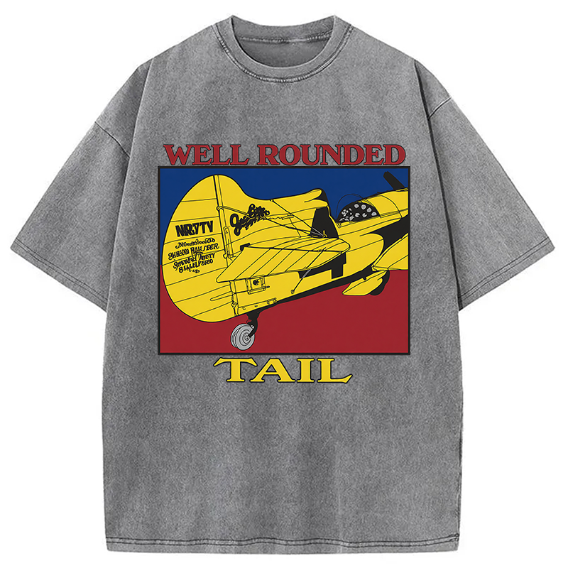 Tokyocanvas Well Rounded Tail Washed T-Shirt