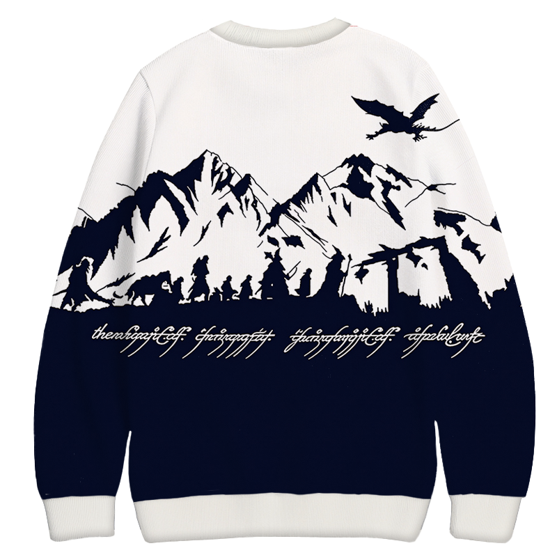 Tokyocanvas Mountains of Mordor Casual Ugly Sweatshirt