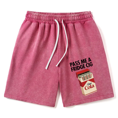 Tokyocanvas I Need A Diet Cola Washed Short