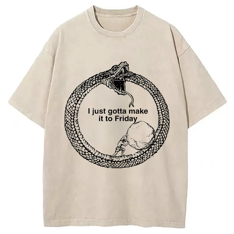 Tokyocanvas Circle Life Washed T-Shirt
