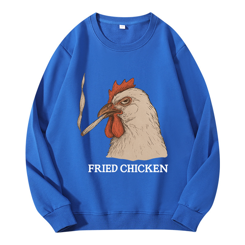 Tokyocanvas Fried Chicken 420 Smoking Meme Classic Sweatshirt