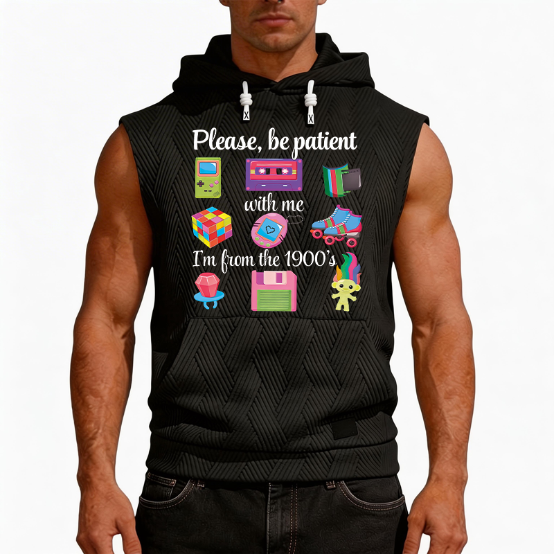 Tokyocanvas Please Be Patient Hooded Tank