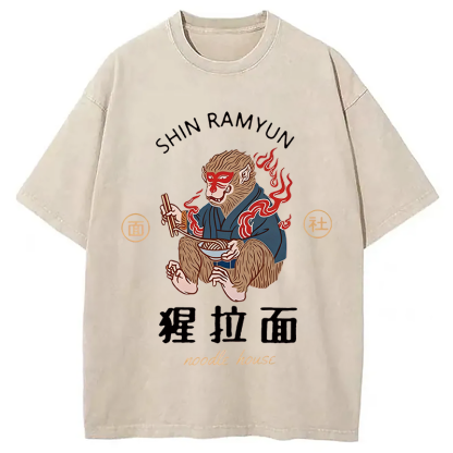 Tokyocanvas Shin Ramyun Washed T-Shirt