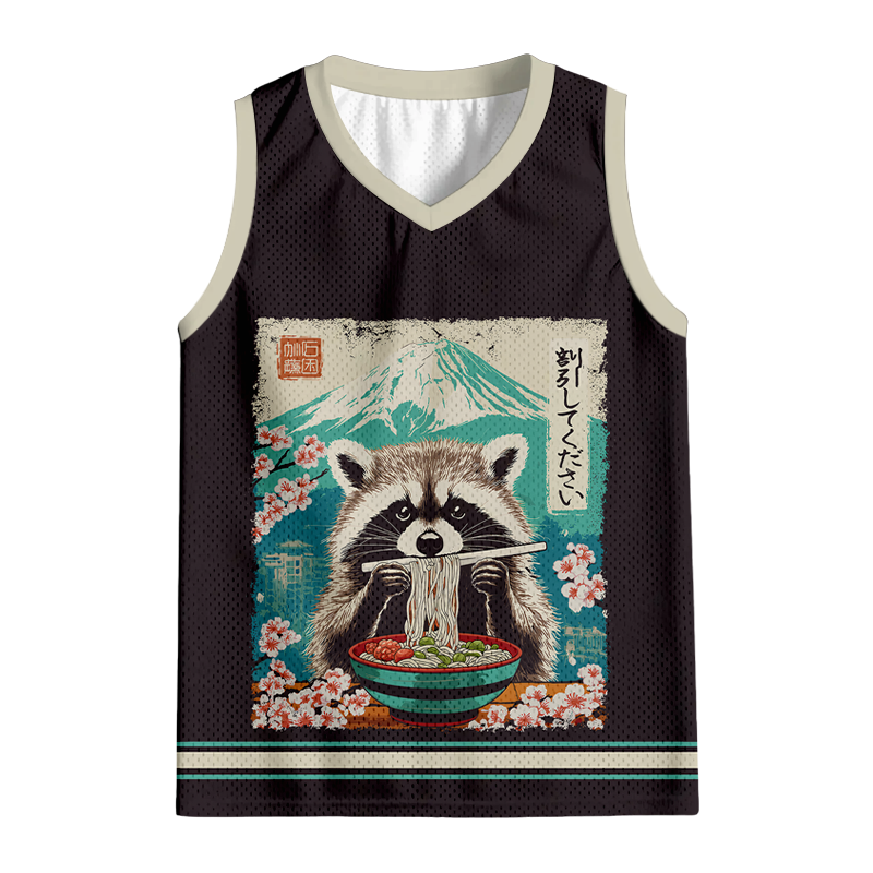 Tokyocanvas Please Give Raccoon A Discount Jersey Tank