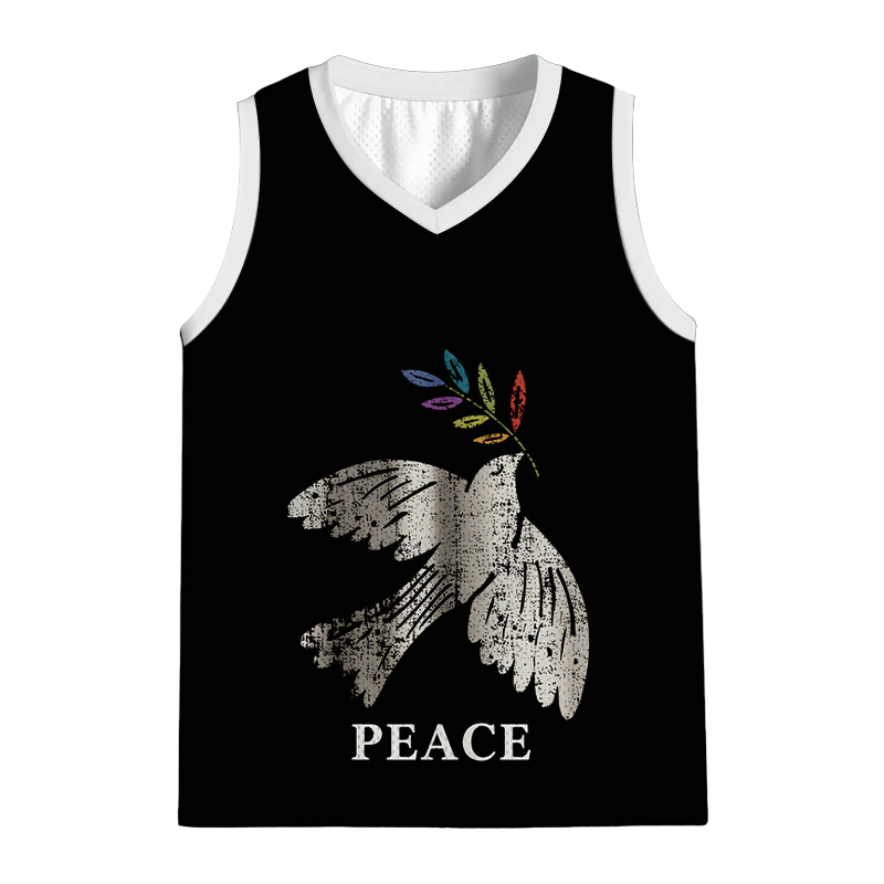 Tokyocanvas Peace Dove Jersey Tank