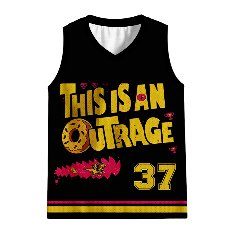 Tokyocanvas This Is An Outrage Jersey Tank