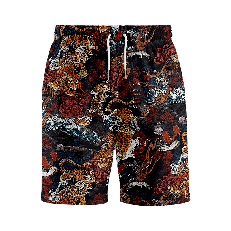 Tokyocanvas Vintage 1950s Tiger Swim Short