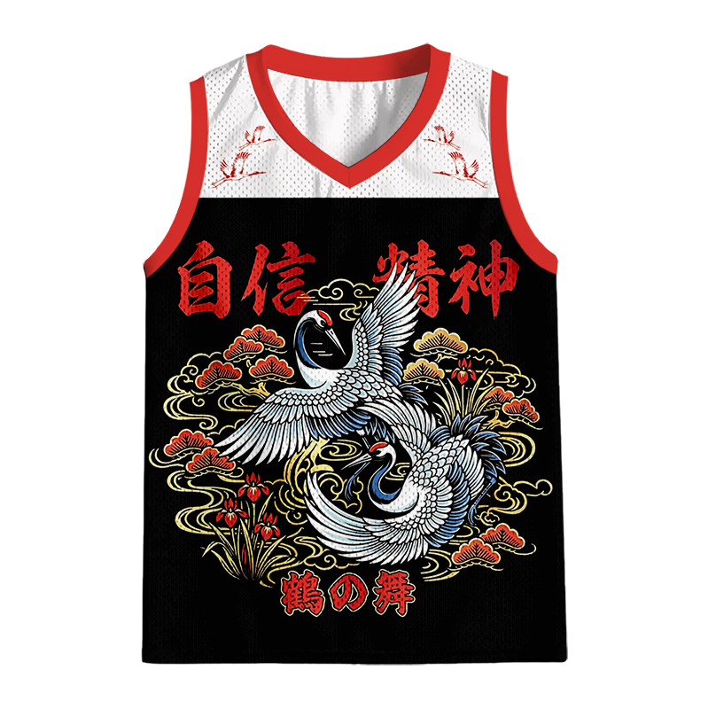 Tokyocanvas The Grace Of Crane Jersey Tank