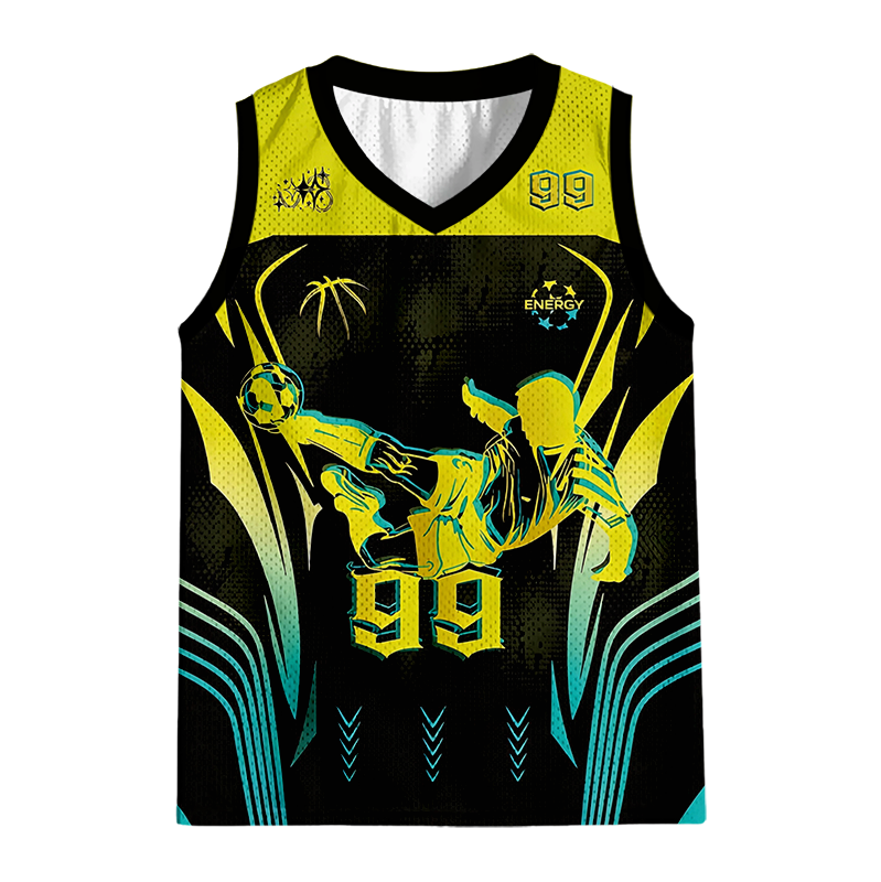 Tokyocanvas Kinetic Strike Global Pulse Jersey Tank