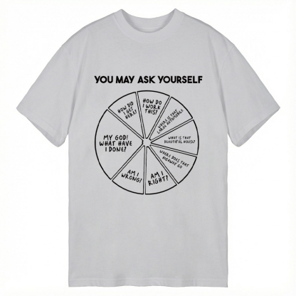 Tokyocanvas You May Ask Yourself Classic T-Shirt
