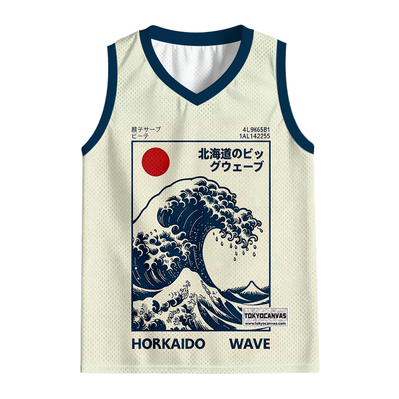 Tokyocanvas Hokkaido Wave Jersey Tank