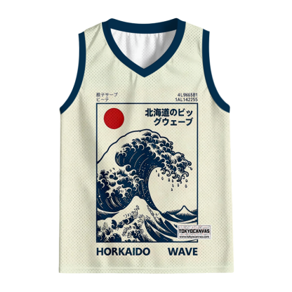 Tokyocanvas Hokkaido Wave Jersey Tank