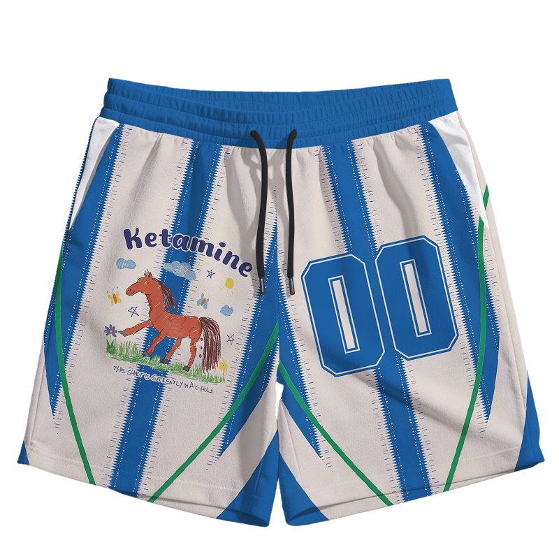 Tokyocanvas I Do Ketamine Jersey Short