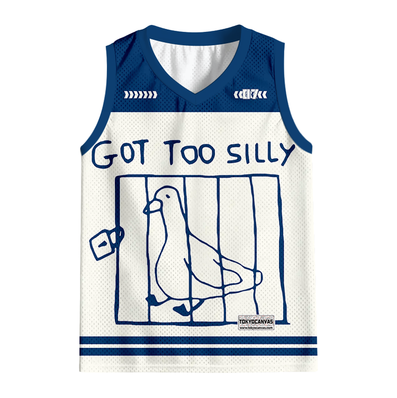 Tokyocanvas Got Too Silly Meme Jersey Tank