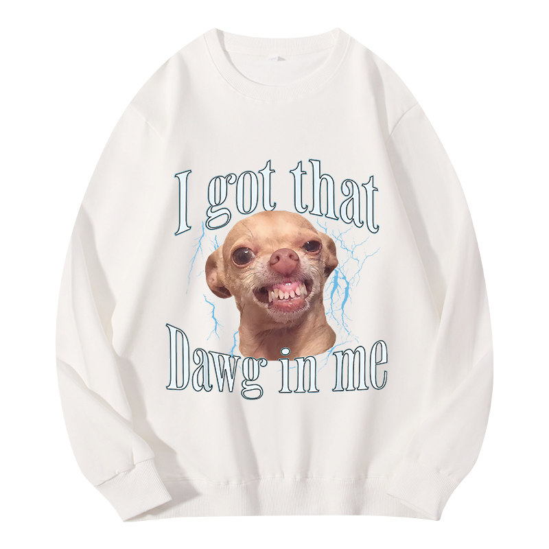 Tokyocanvas Chihuahua Funny Meme Classic Sweatshirt
