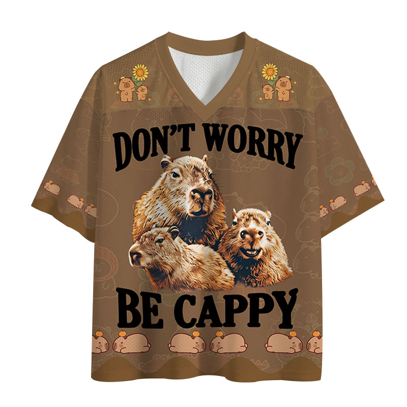 Tokyocanvas Vintage Capybara Mesh Jersey