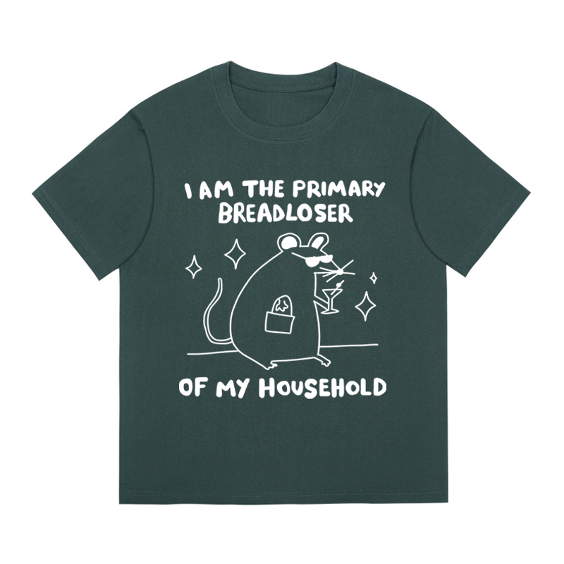 Tokyocanvas I Am the Primary Breadloser of My Household Boxy T-shirt