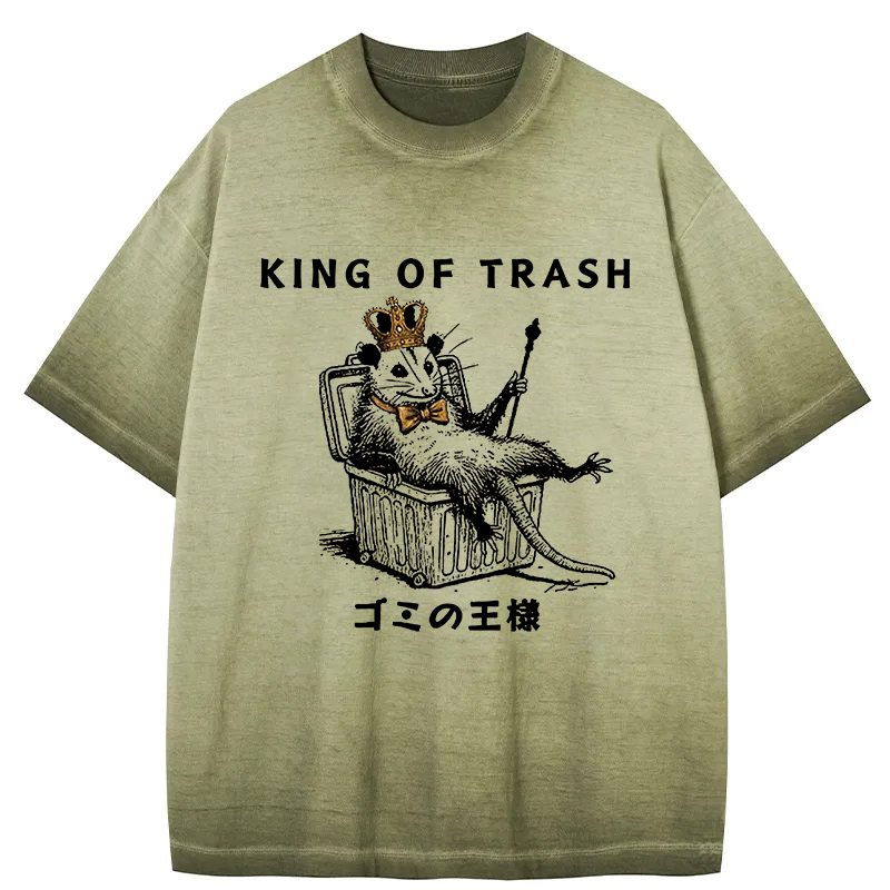 Tokyocanvas King Of Trash Gradient Washed T-Shirt