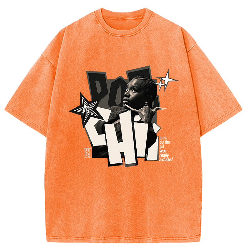 Tokyocanvas Tums out the Girl Washed T-Shirt