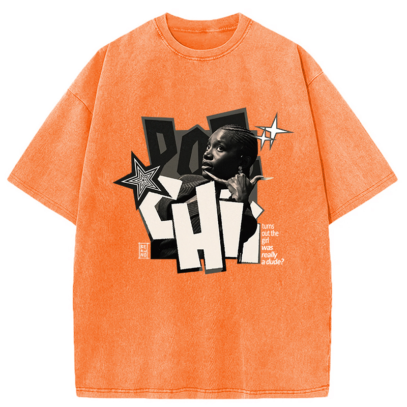 Tokyocanvas Tums out the Girl Washed T-Shirt