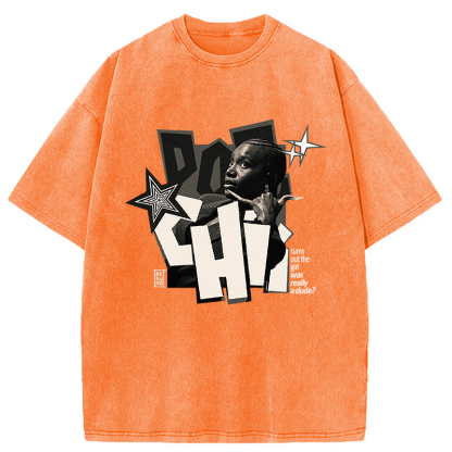 Tokyocanvas Tums out the Girl Washed T-Shirt