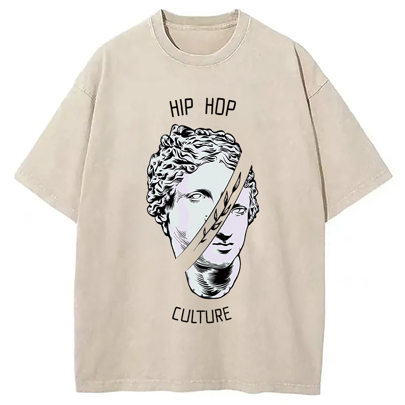 Tokyocanvas Hip Hop Culture Washed T-Shirt