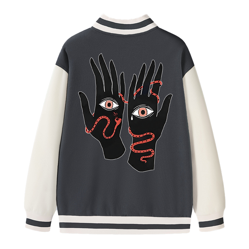 Tokyocanvas The Eyes Will Not Deceive You Varsity Jacket