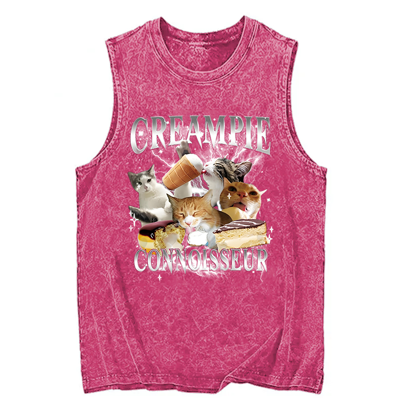 Tokyocanvas Creampie Connoisseur Meme Washed Tank