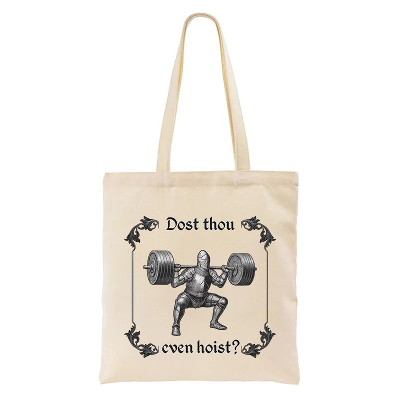 Tokyocanvas Dost Thou Even Hoist Tote Bag