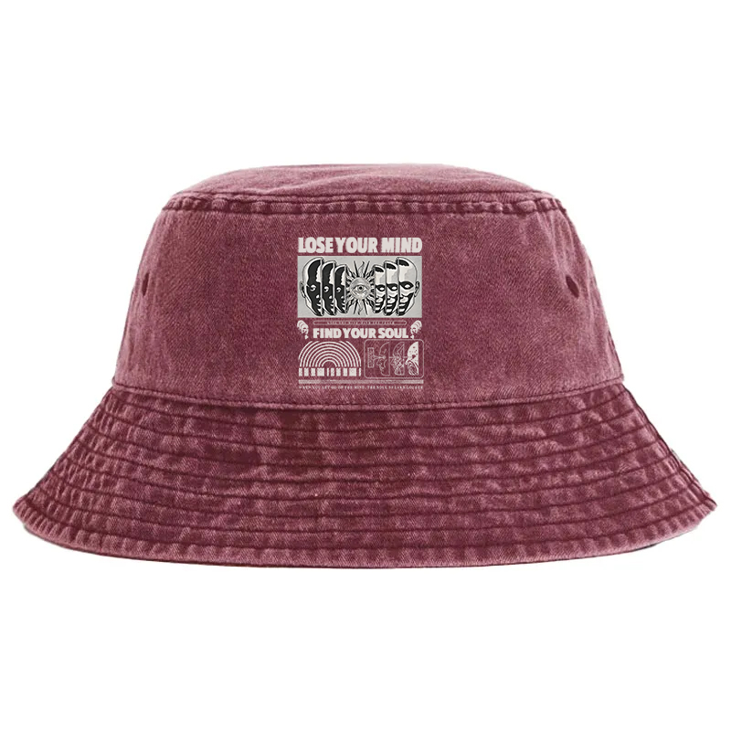 Tokyocanvas Lose Mind Find Soul Washed Bucket Hat