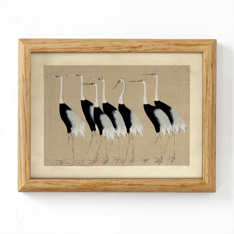 Tokyocanvas Ogata Korin Carane Framed Art Print