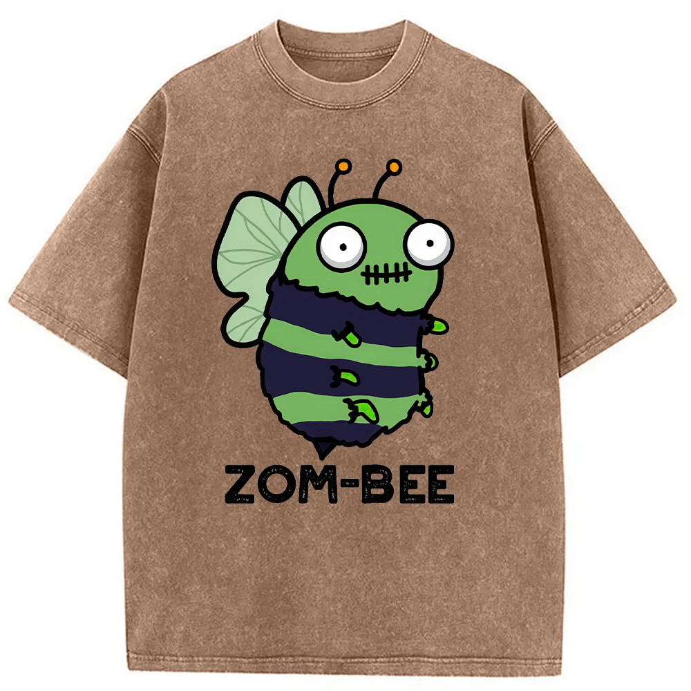 Tokyocanvas Zom-bee Boy Washed T-Shirt