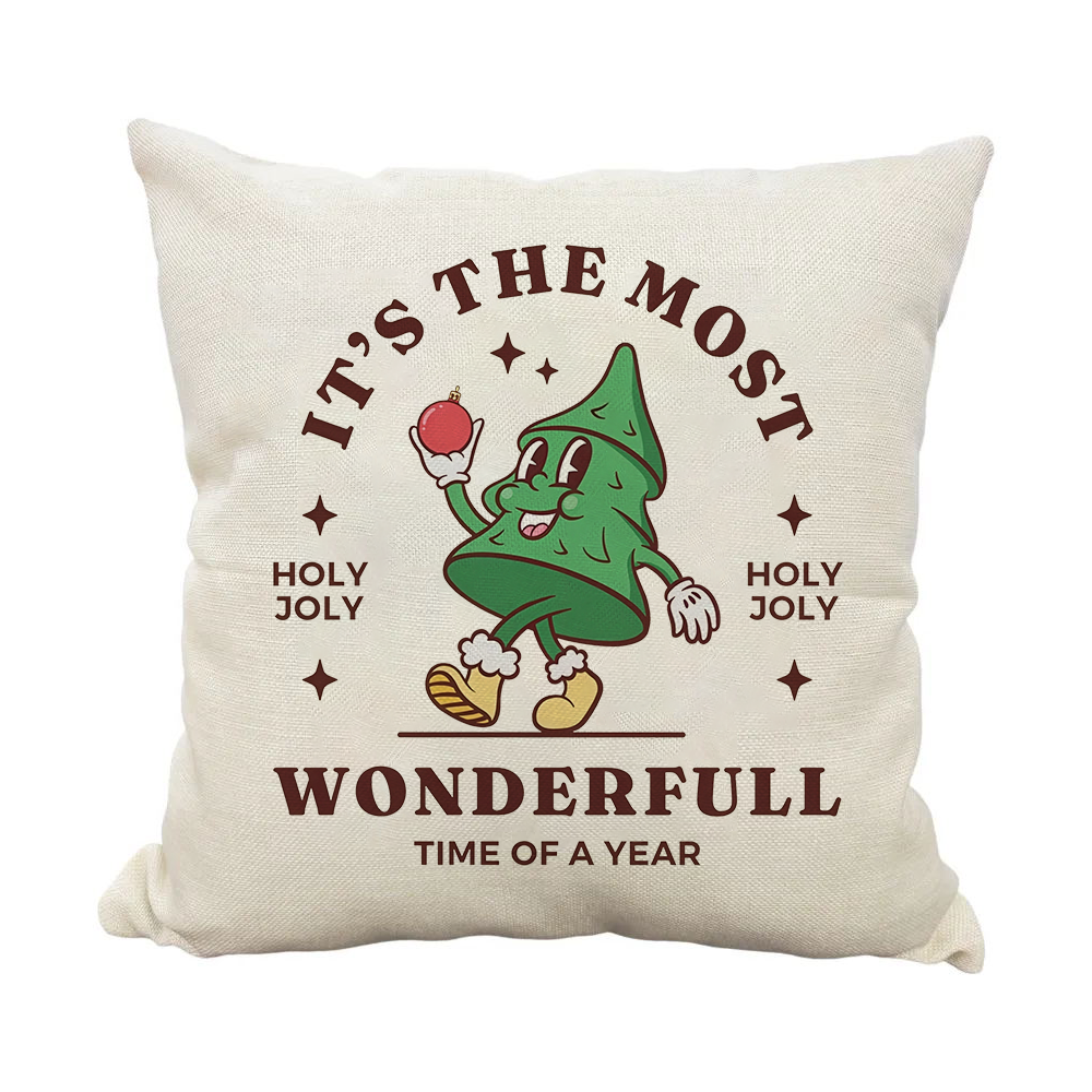 Tokyocanvas The Most Wonderful Time Of The Year Pillow